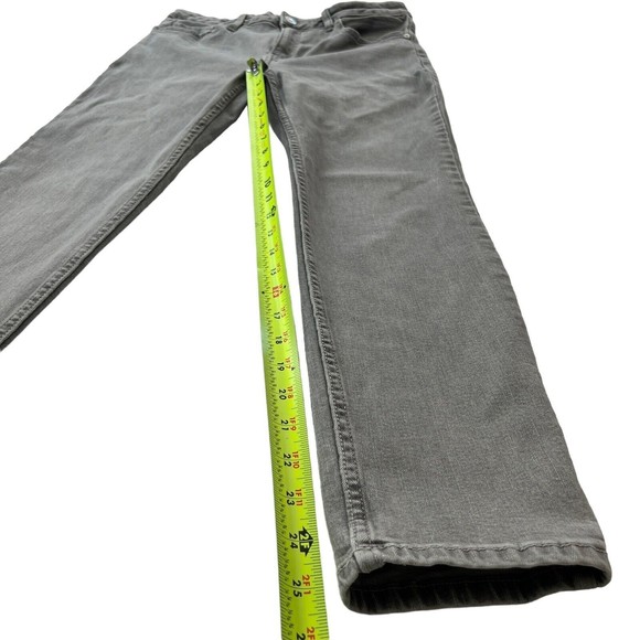 MNG Mango Sculpt Jeans Womens 8 Gray Light Washed Slim Fit Cropped Casual Ladies - Picture 3 of 8